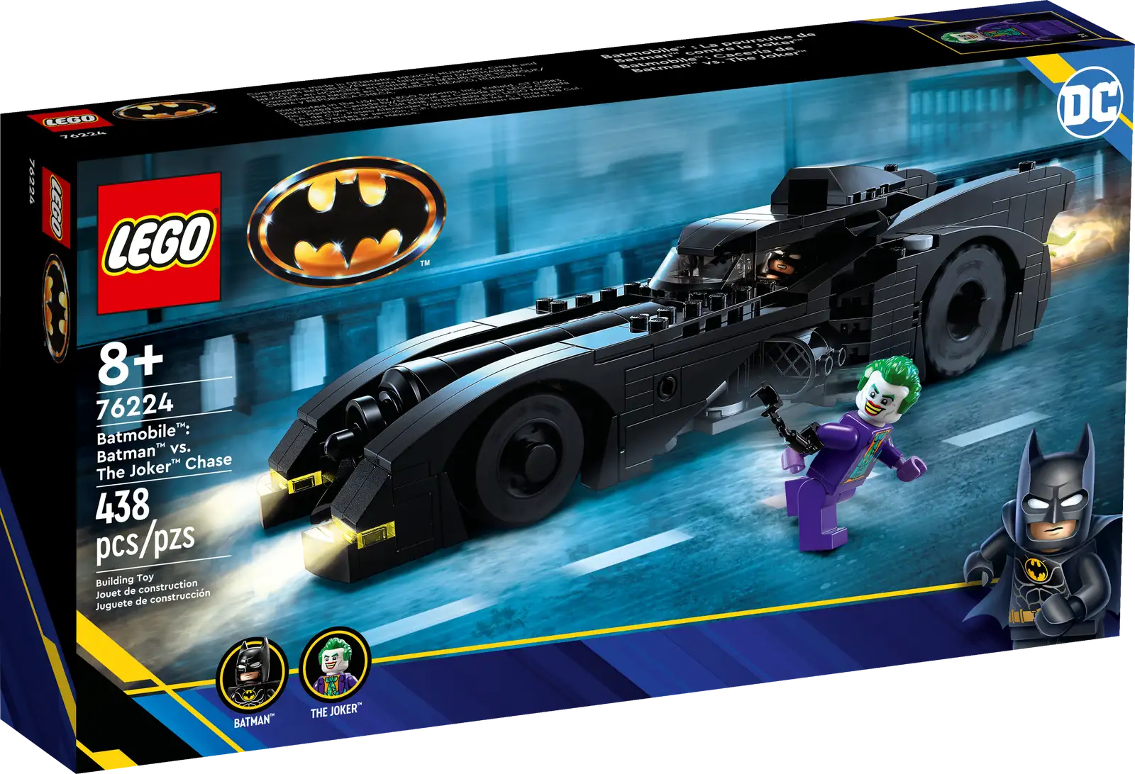 LEGO® Batman Batmobile™: Batman™ vs. The Joker™ Chase 76224