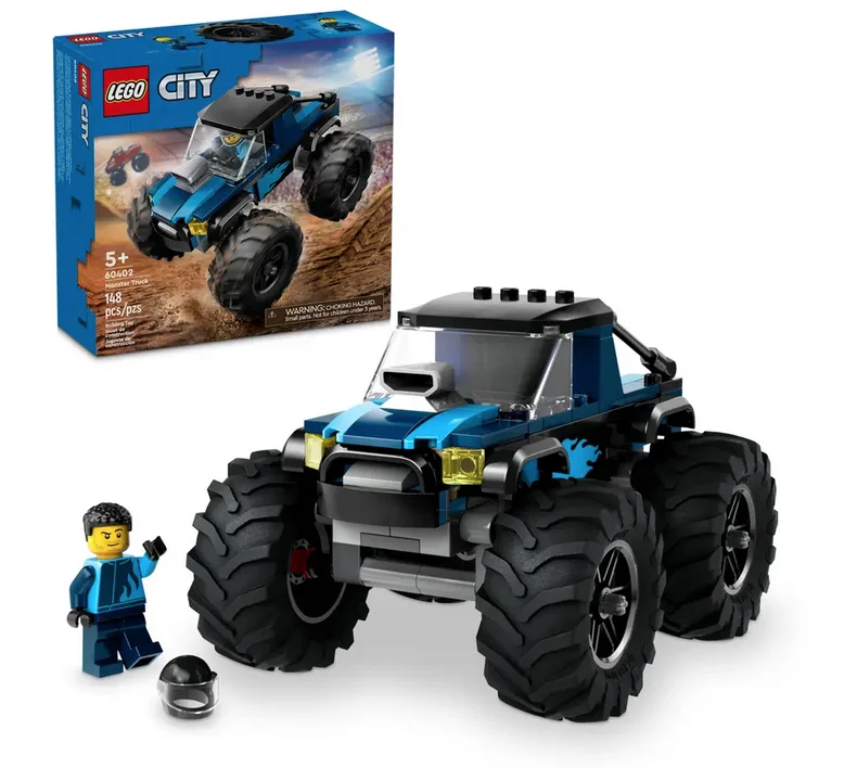 Blue Monster Truck Lego City