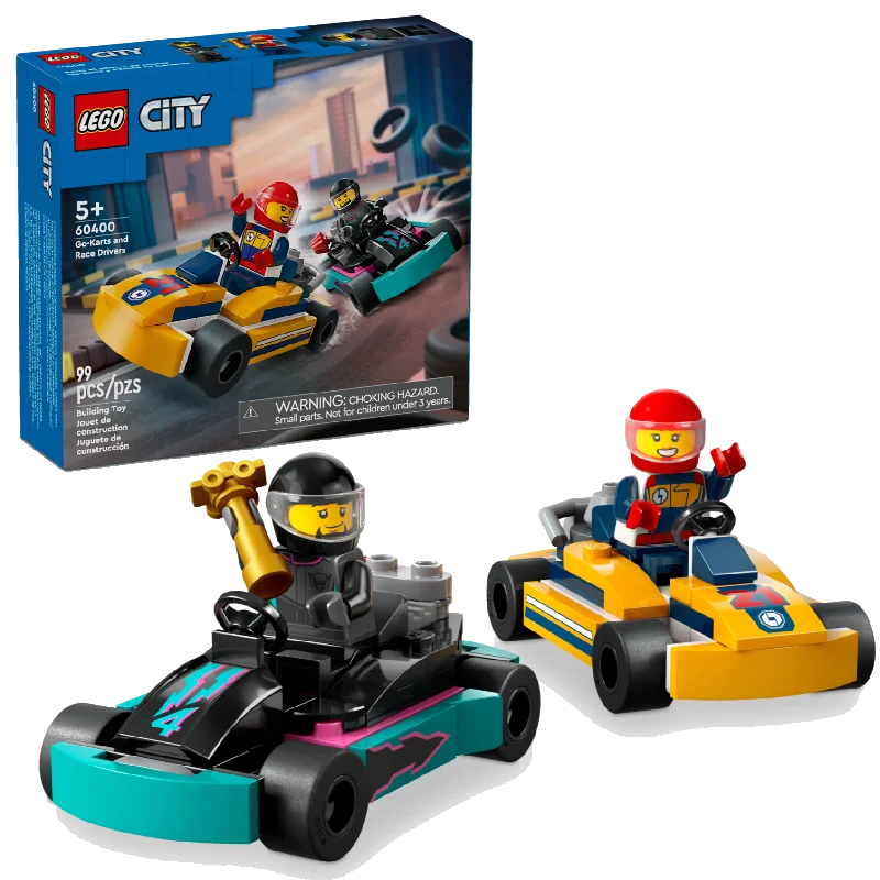 LEGO City Go-Karts and Race Drivers