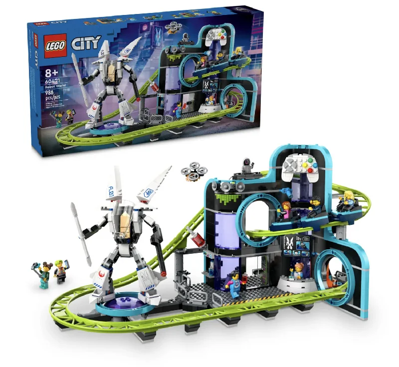 LEGO City Robot World Roller-Coaster Park