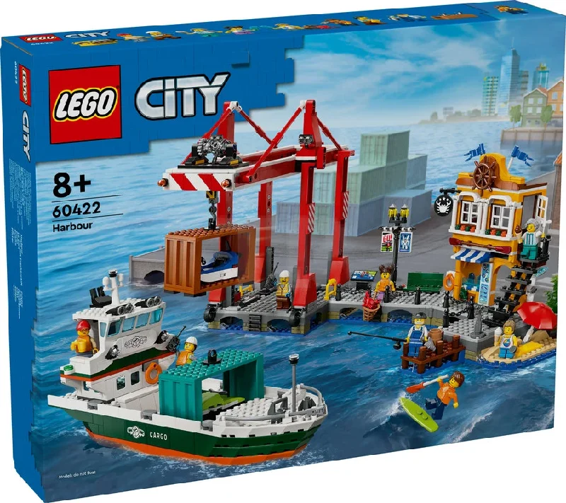 LEGO City Seaside Harbor with Cargo Ship