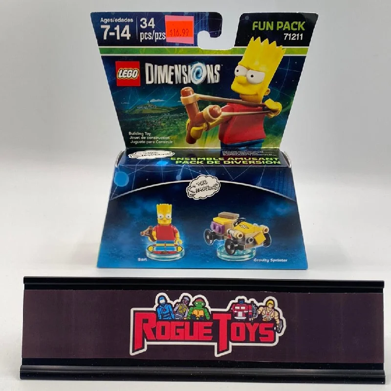 Lego Dimensions Fun Pack 71211 The Simpsons Bart & Gravity Sprinter