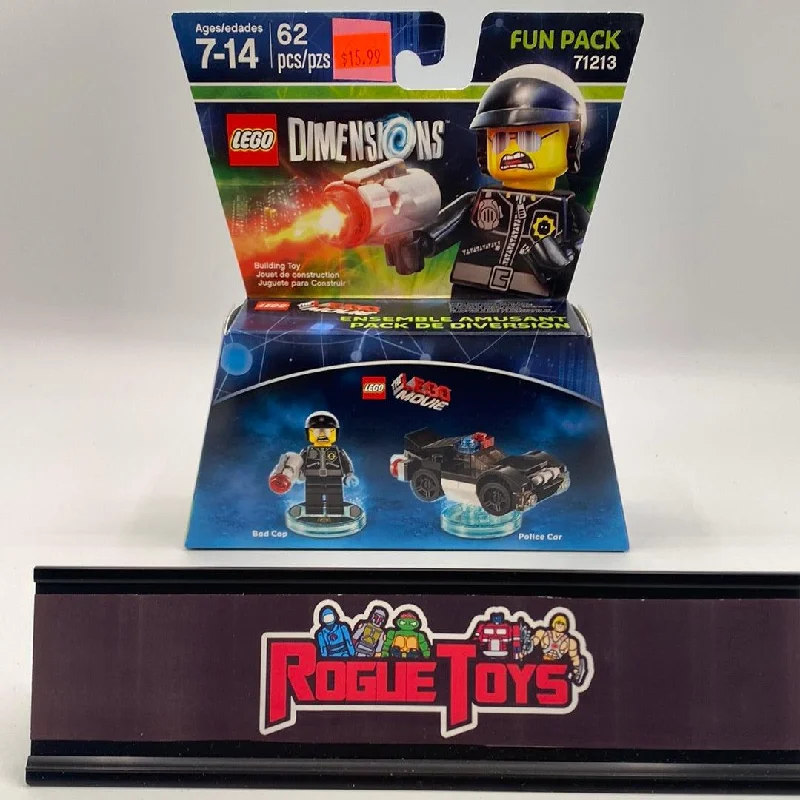 Lego Dimensions Fun Pack 71213 The Lego Movie Bad Cop & Police Car