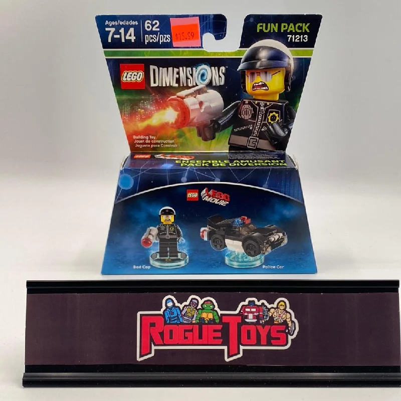 Lego Dimensions Fun Pack 71213 The Lego Movie Bad Cop & Police Car