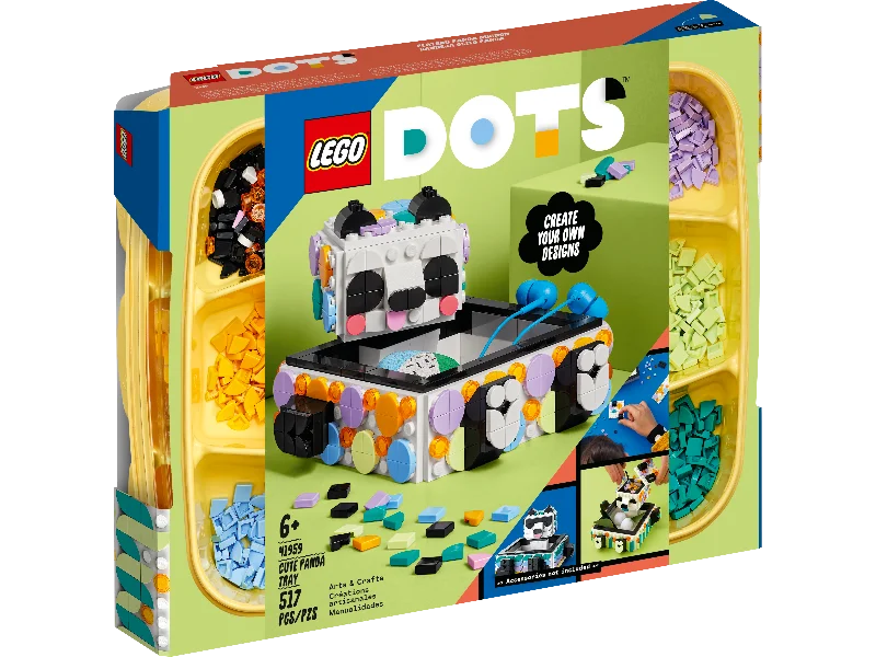 LEGO® DOTS Cute Panda Tray 41959