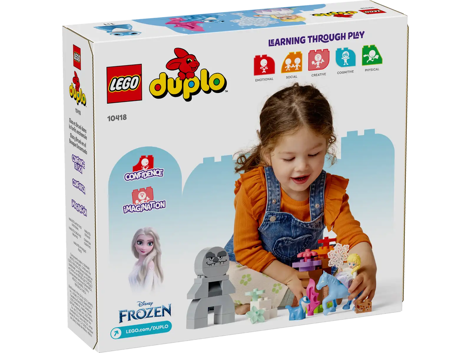 LEGO® DUPLO® Elsa and Bruni in the Enchanted Forest 10418