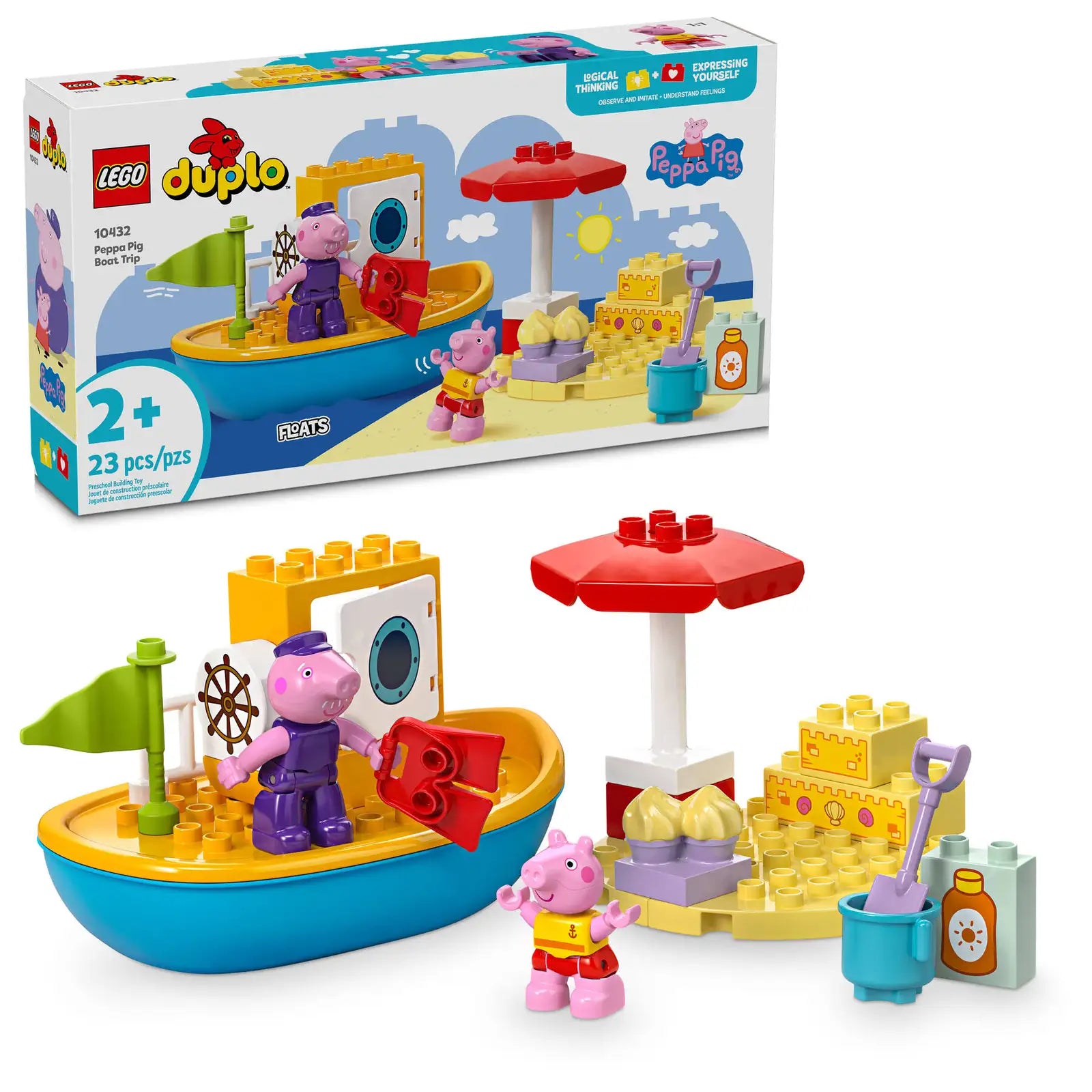 LEGO® DUPLO® Peppa Pig Boat Trip 10432