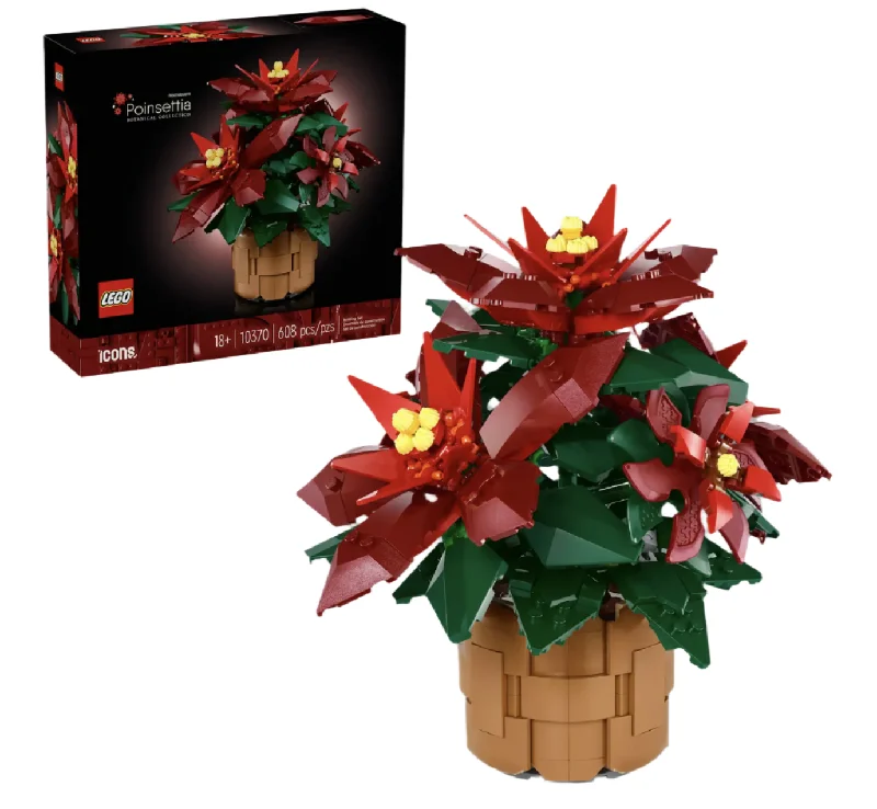 Lego Icons Poinsettia