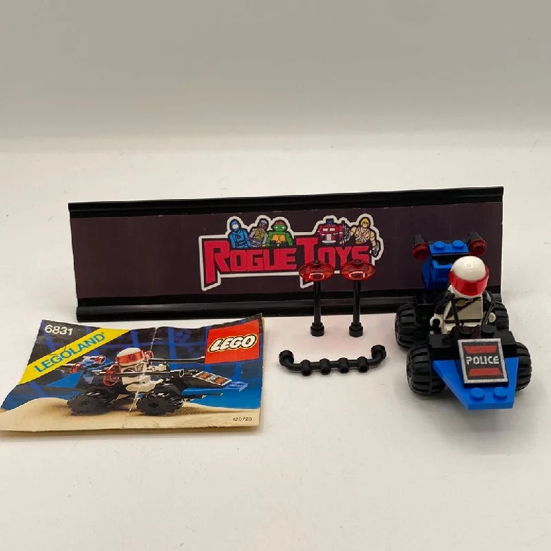 Lego legoland 1989 6831 Space Police 1 Message Decoder (Complete)