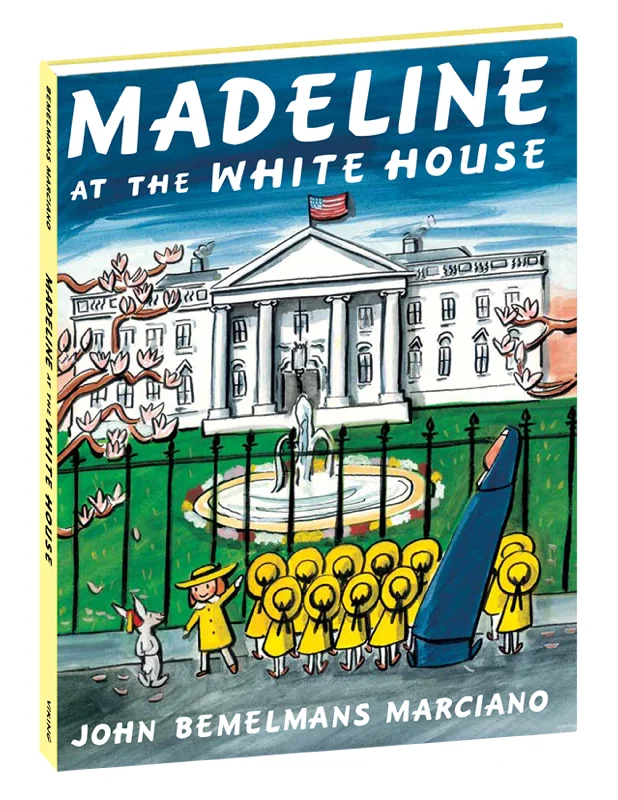 "Madeline at the White House" Hardcover Book