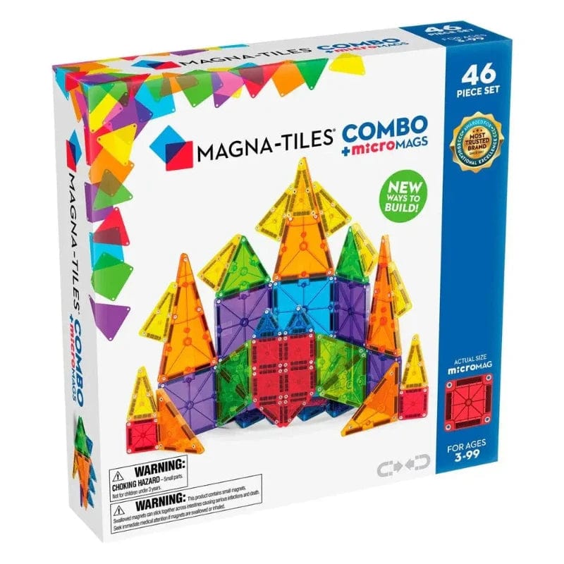 Magna-Tiles: MicroMags Combo 46 Piece Set