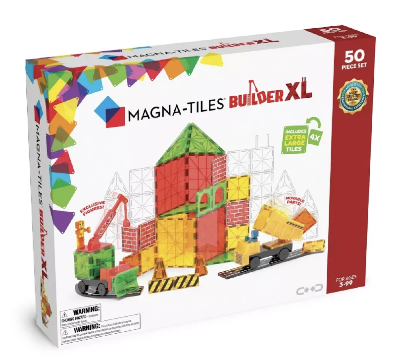 Magnatiles Builder XL 50 Piece Set