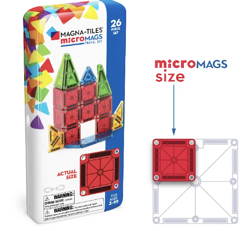 MagnaTiles microMAGS Travel Set