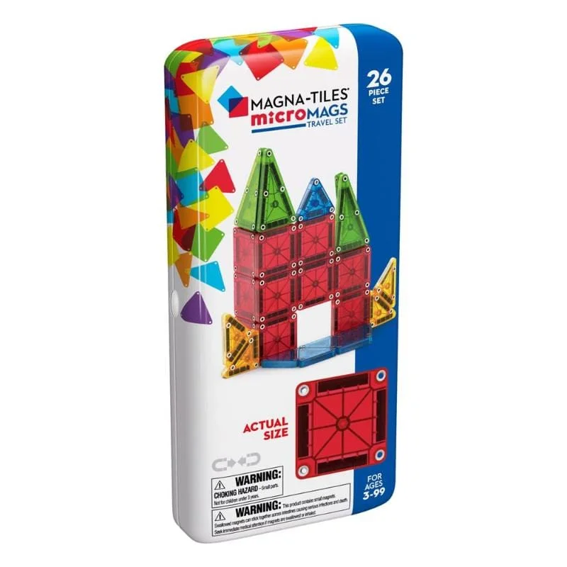 Magna-Tiles: Micro Mags Travel Set