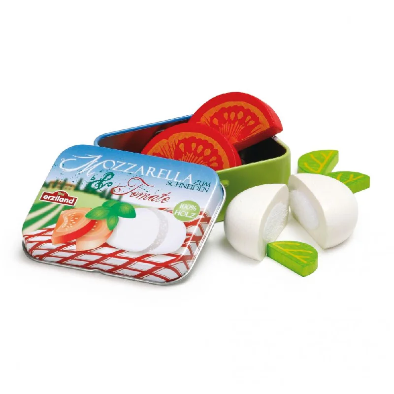 Erzi mozzarella and tomato in a tin