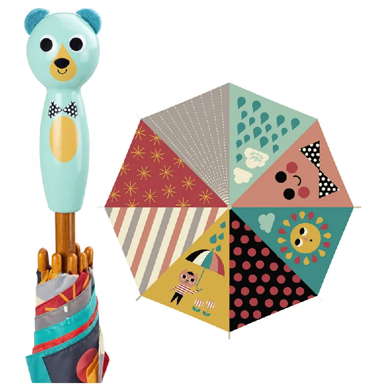 NEW Wooden Umbrella-Bear Limited Edition