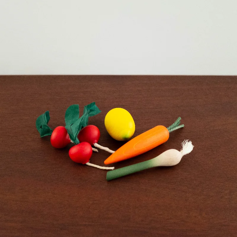 NEW Wooden Vegetables Assorted- #1