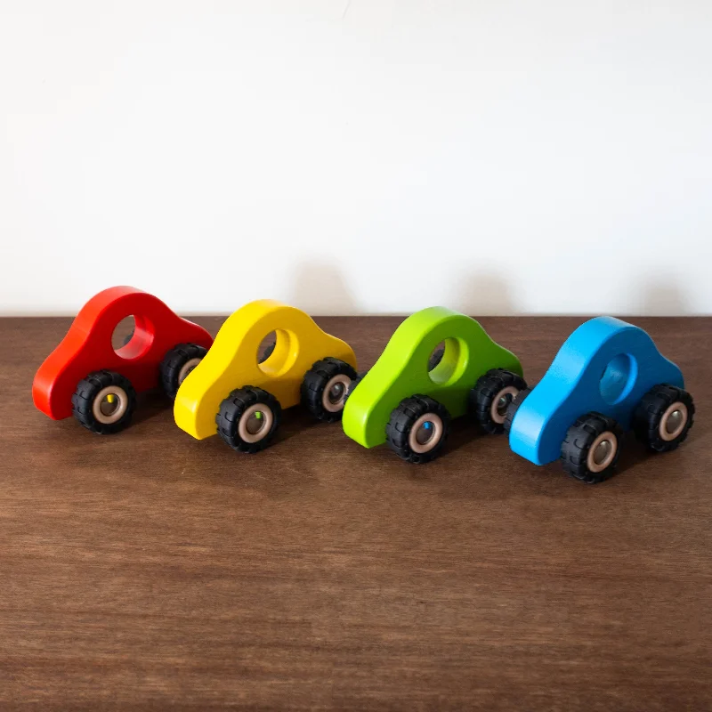 New Wooden Vehicle Car- Available in 4 Colors!