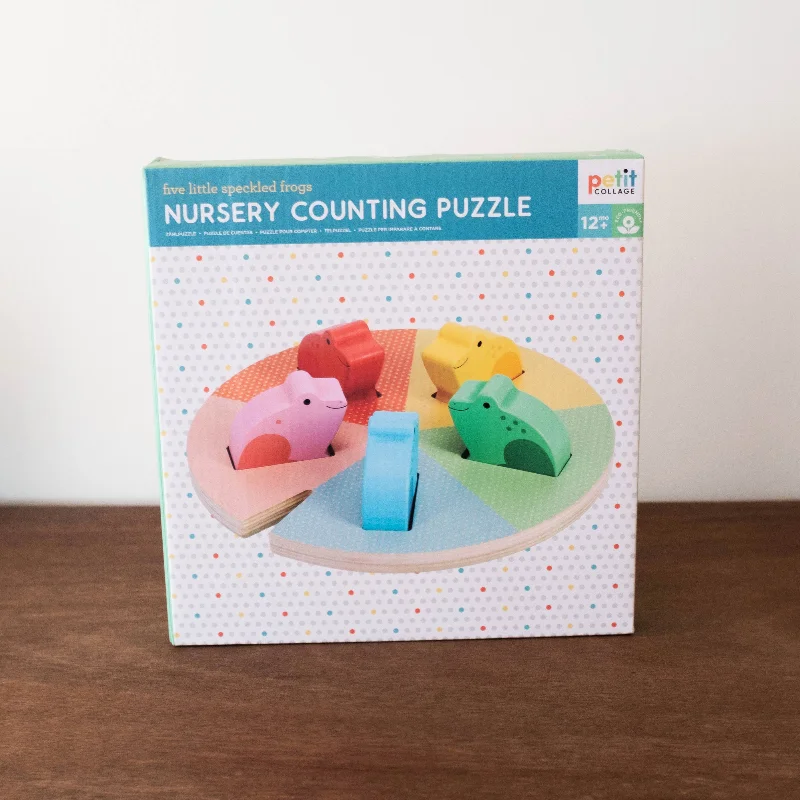 Nursery Counting Puzzle: Five Little Speckled Frogs Price