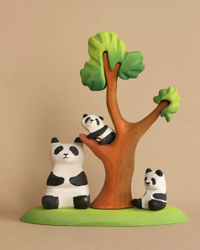 Panda Bears And Tree Set