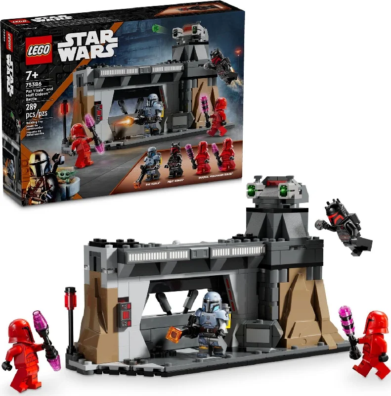 LEGO Star Wars: The Mandalorian Paz Vizsla and Moff Gideon Battle Set