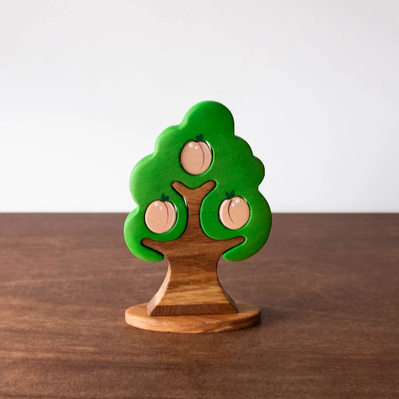 Peach Tree Stacking Toy