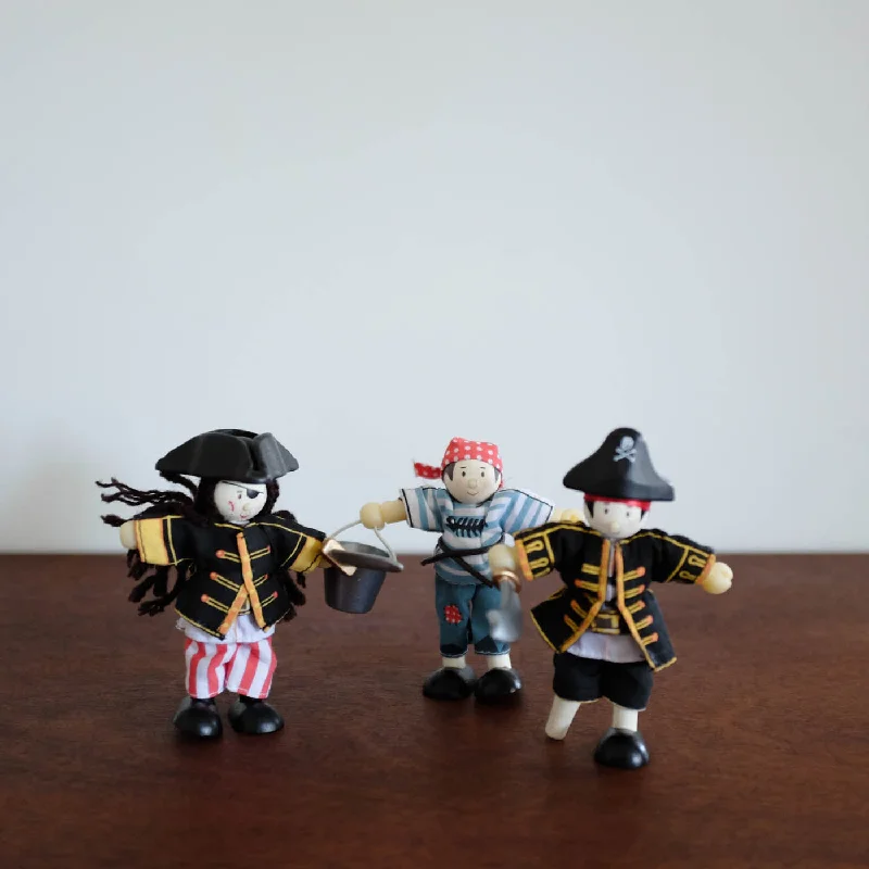 Pirate Trio Doll Set #1