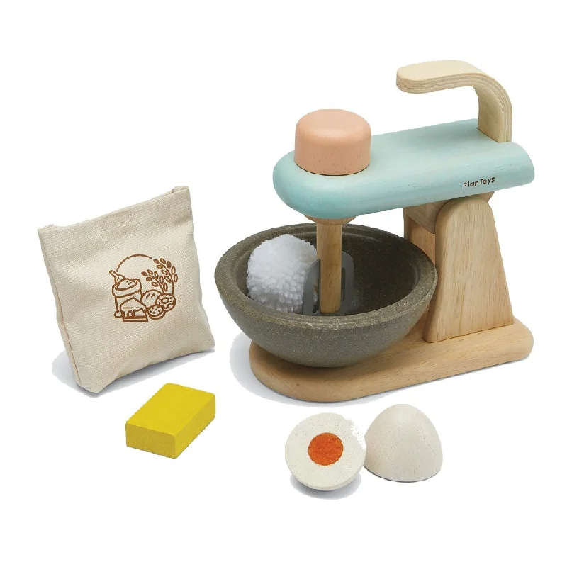 Plan Toys stand mixer set