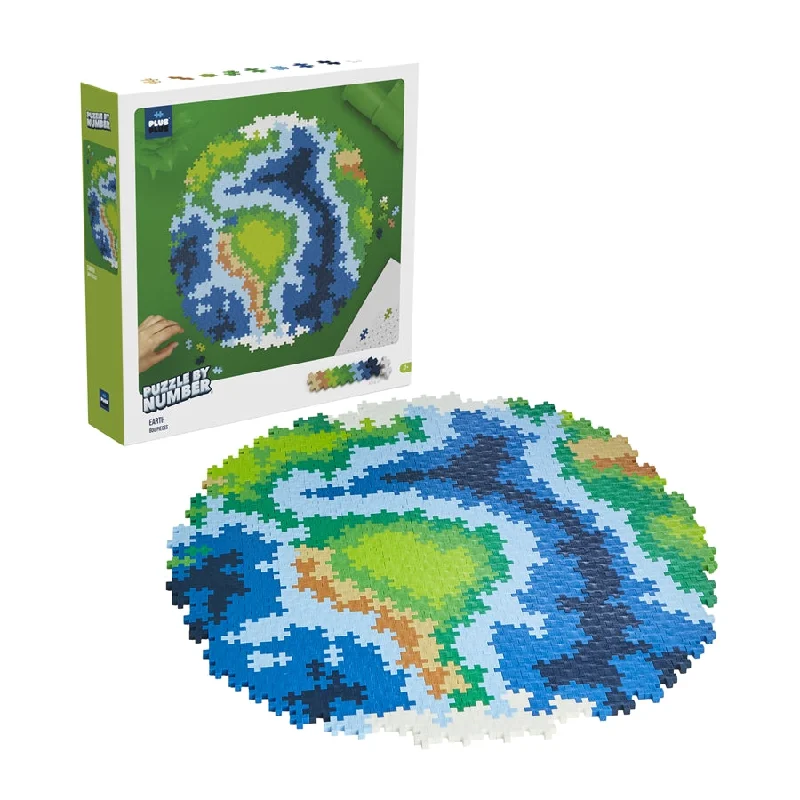 Earth Puzzle by Number