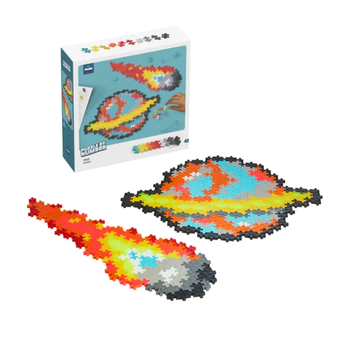 Plus Plus Puzzle By Number Space 500 Pieces