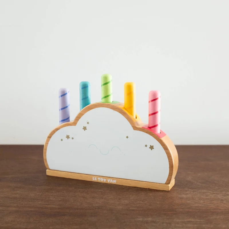 Rainbow Cloud Pop-Up Toy