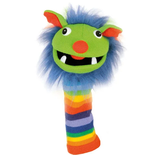 Rainbow Sockette Hand Puppet