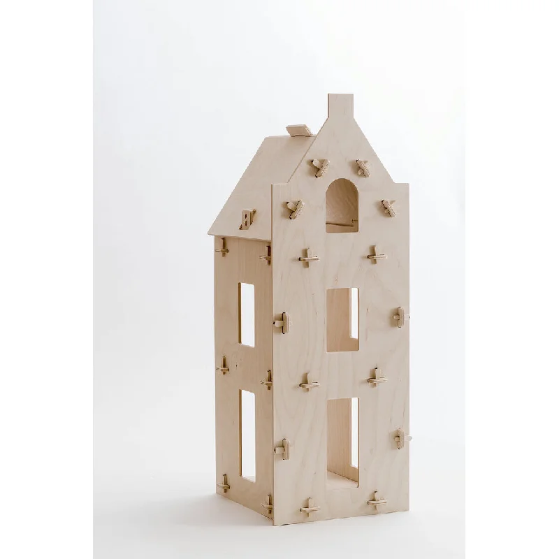 Stepped Gable Facade Doll House