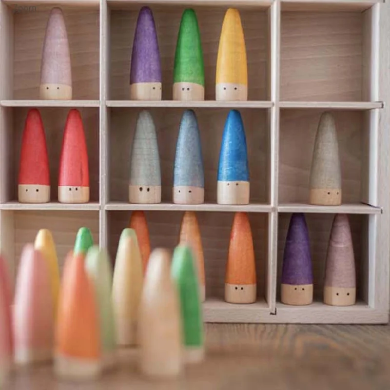 Stick Wooden Pegs Set