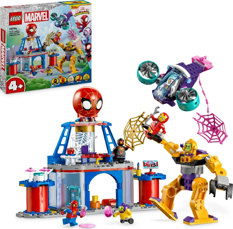 LEGO Marvel: Team Spidey Web Spinner Headquarters