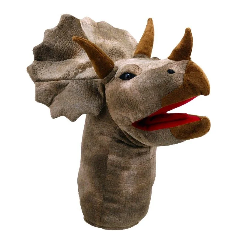 Triceratops Dino Head Puppet