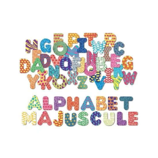 Vilac alphabet uppercase magnets 56 pcs