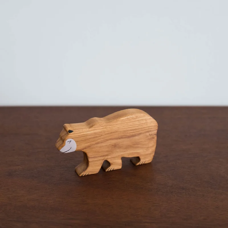 Wooden Bear Toy