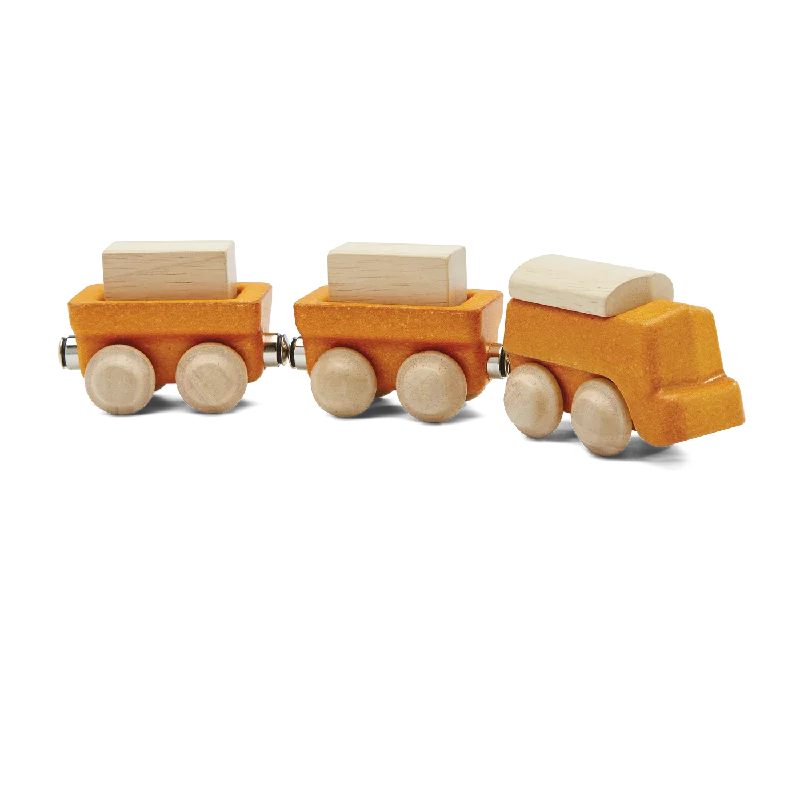 Wooden Cargo Train Set