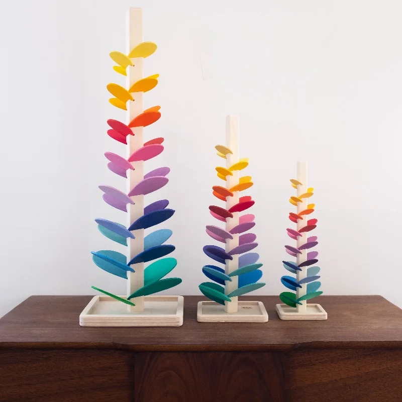 Wooden Cascading Musical Marble Tower- Available in Three Sizes!