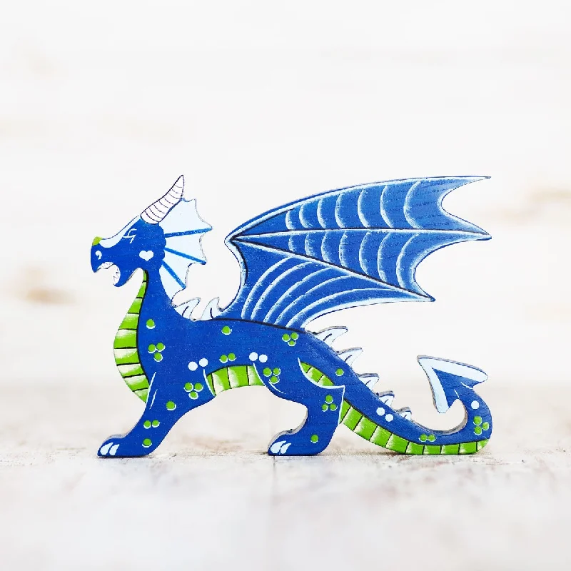 Wooden Caterpillar blue dragon