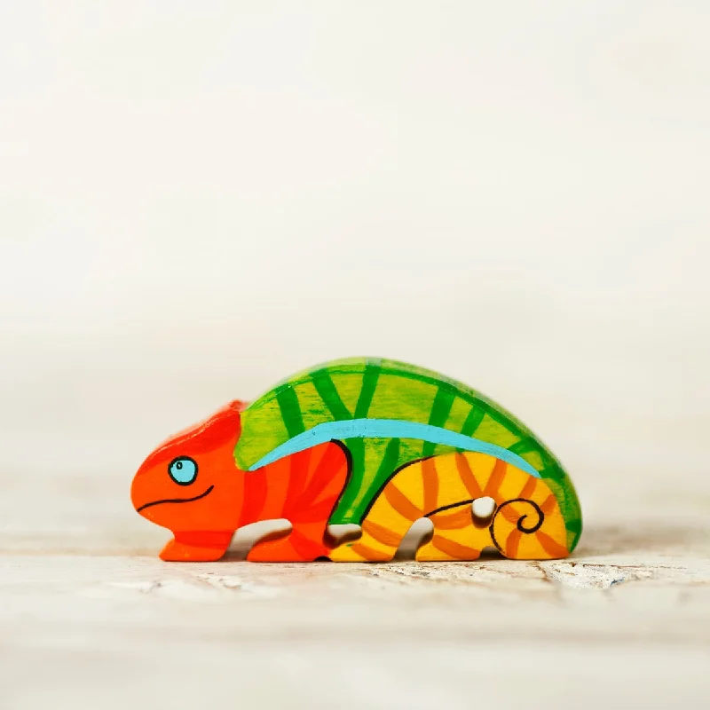 Wooden Caterpillar chameleon