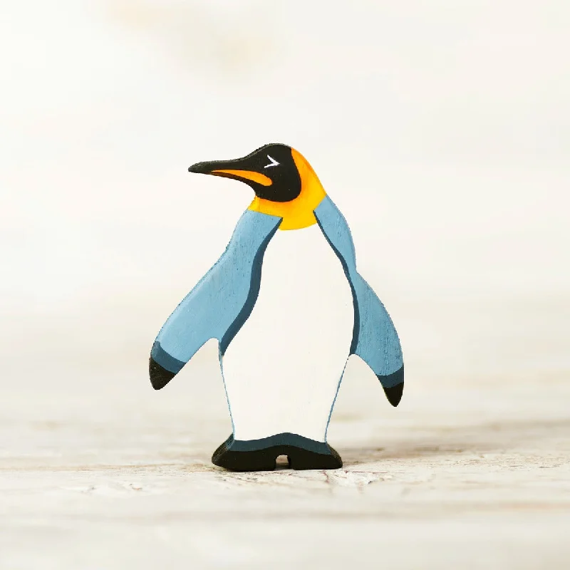 Wooden Caterpillar king penguin