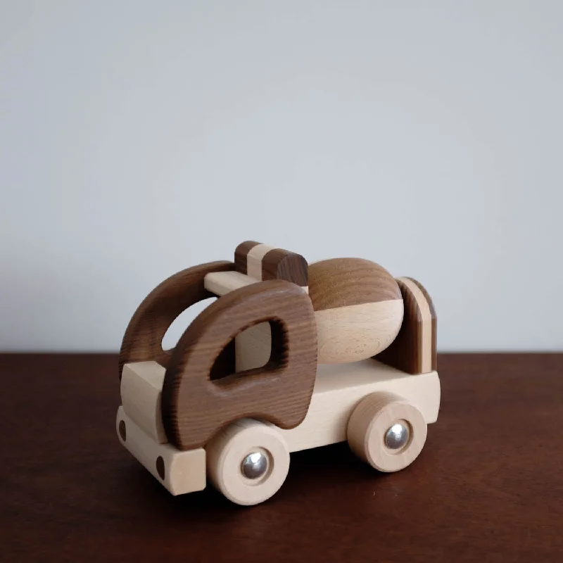 Wooden Cement Mixer Truck