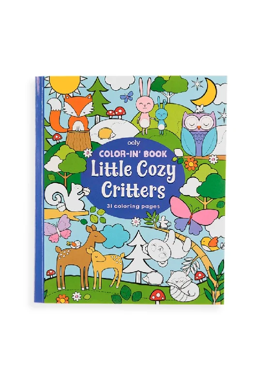 Color-in' Book: Little Cozy Critters