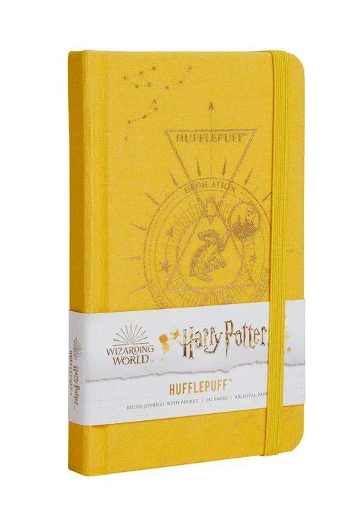 Harry Potter: Hufflepuff Constellation Ruled Pocket Journal